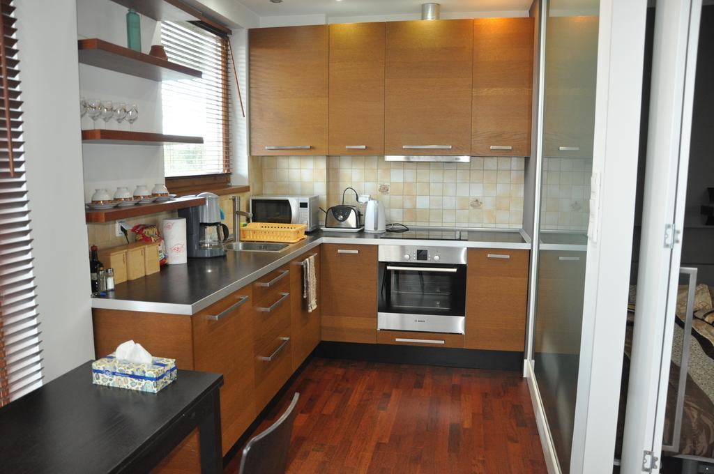Apartament Mokotow Varşovia Exterior foto